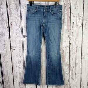 7 For All Mankind The Lexie Petite Bootcut Jeans Size 29P Low Rise Vintage EUC!